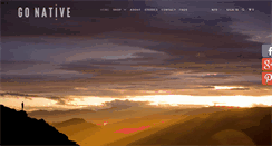 Desktop Screenshot of gonativeworld.com